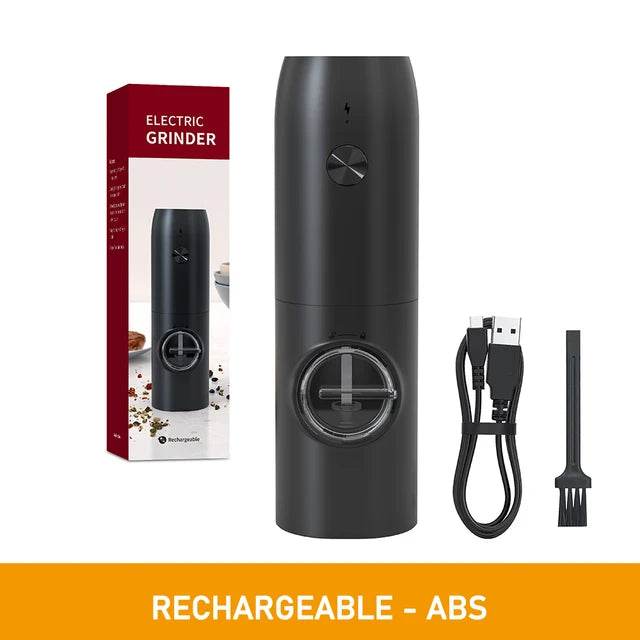 Rechargeable Electric Salt And Pepper Grinder - Trendz Alley