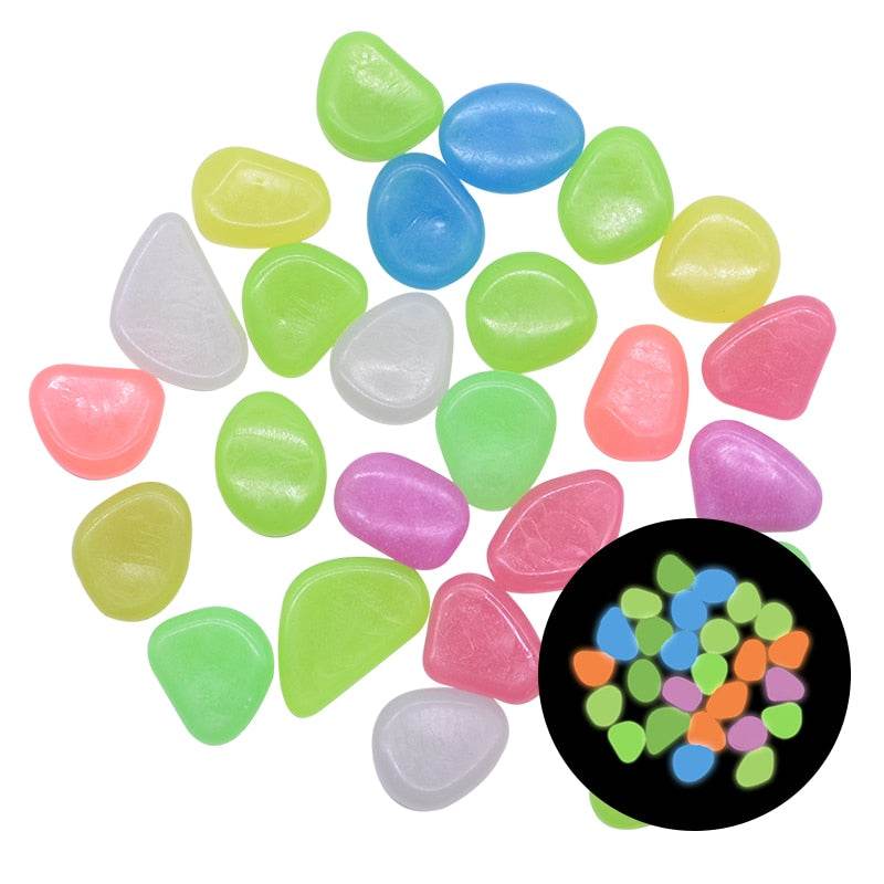 Glow in the Dark Garden Pebbles - Trendz Alley