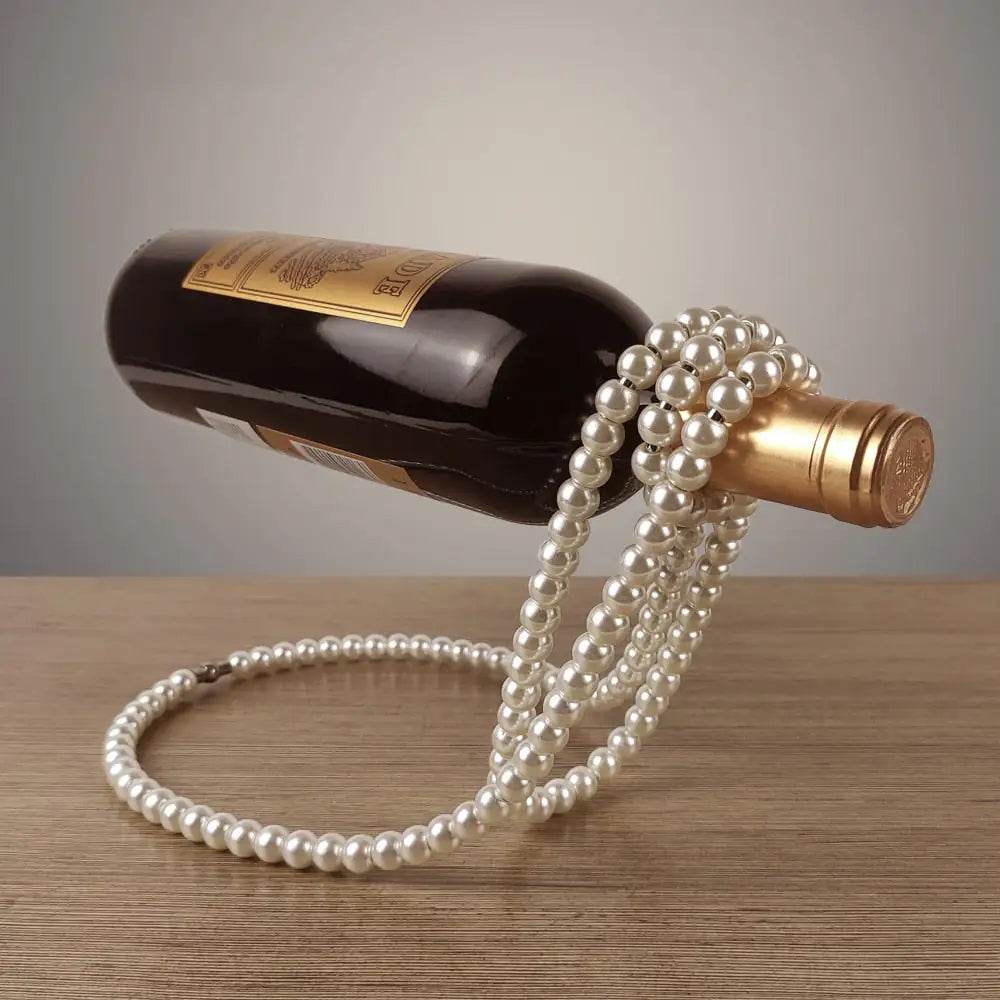 Pearl Necklace Wine Rack - Trendz Alley