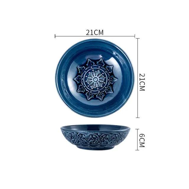 European Luxury Dinner Plates - Trendz Alley