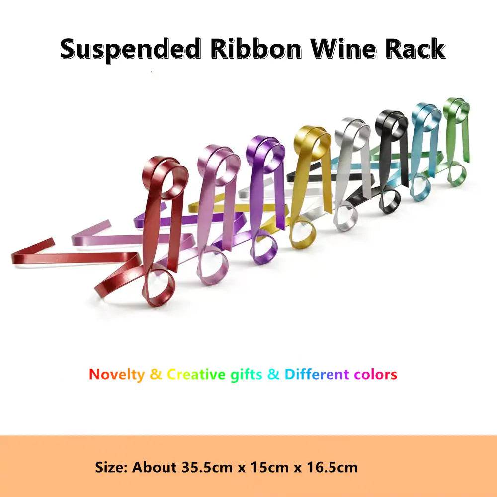 Ribbon Suspension Wine Rack - Trendz Alley