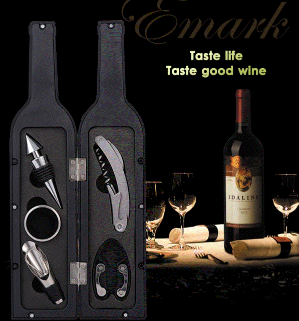 Wine Bottle Opener Set Deluxe Tool - Trendz Alley