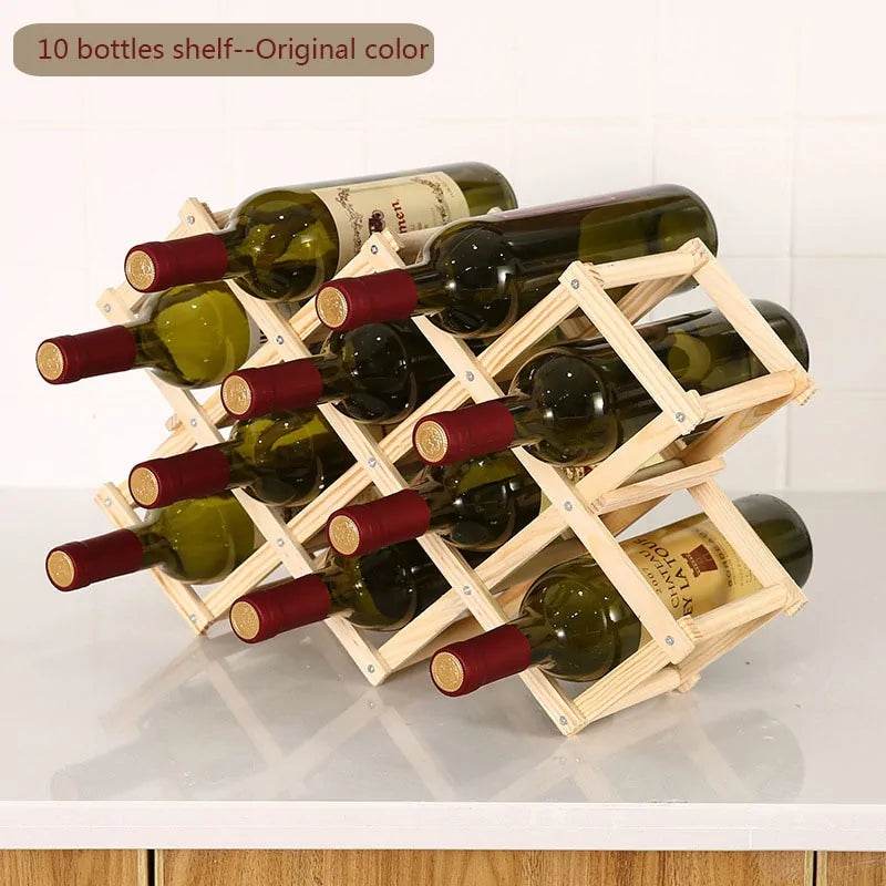 Wooden Wine Rack - Trendz Alley