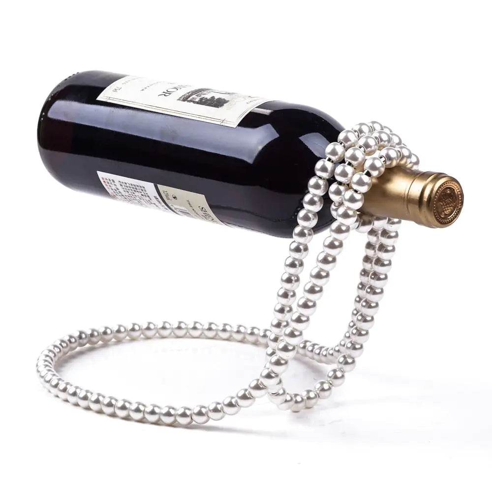 Pearl Necklace Wine Rack - Trendz Alley