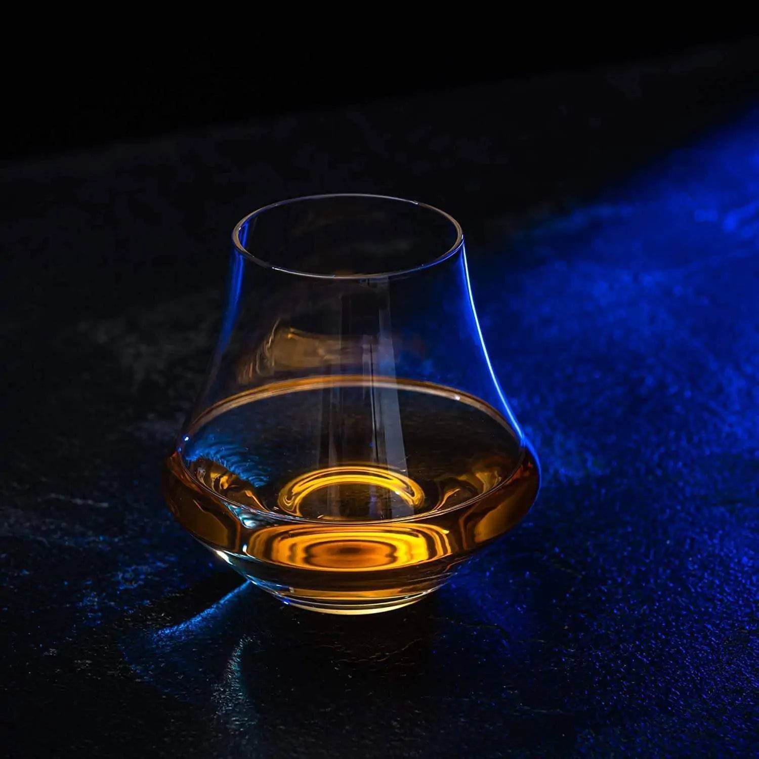 The Connoisseur's Set - Whiskey Stones & Crystal Nosing Tasting Glass - Trendz Alley