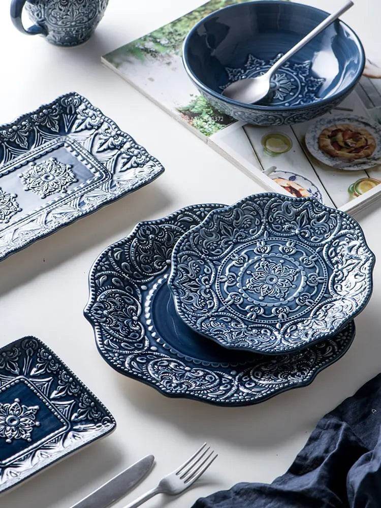 European Luxury Dinner Plates - Trendz Alley