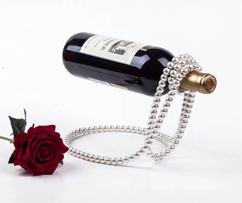 Pearl Necklace Wine Rack - Trendz Alley