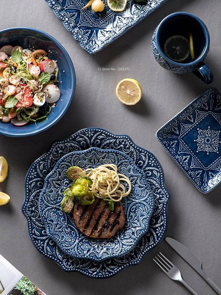 European Luxury Dinner Plates - Trendz Alley