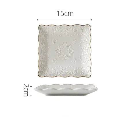 European Luxury Dinner Plates - Trendz Alley