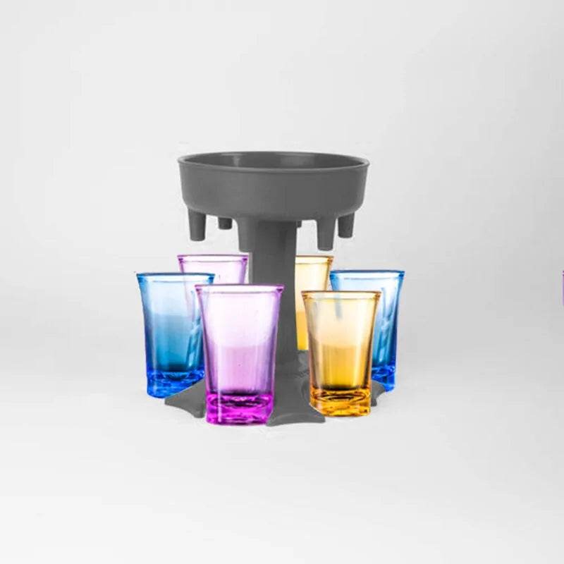 ShotBuddy Colorful Shot Glass Holder - Trendz Alley