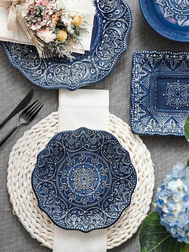 European Luxury Dinner Plates - Trendz Alley