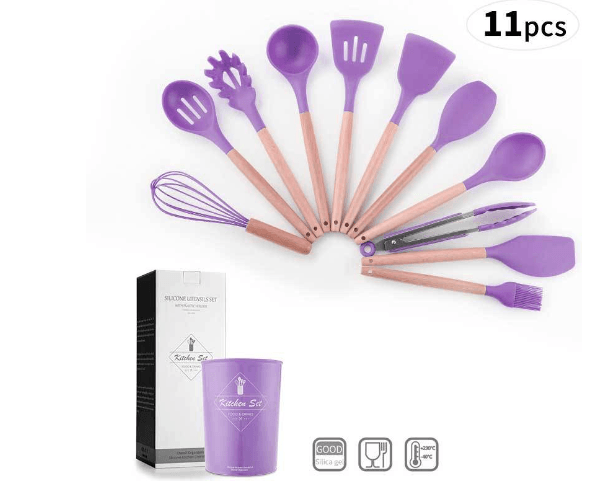 Non Stick Pot Spatula And Spoon - Trendz Alley