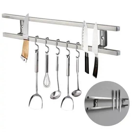 Wall-Mounted Magnetic Knife Holder - Trendz Alley