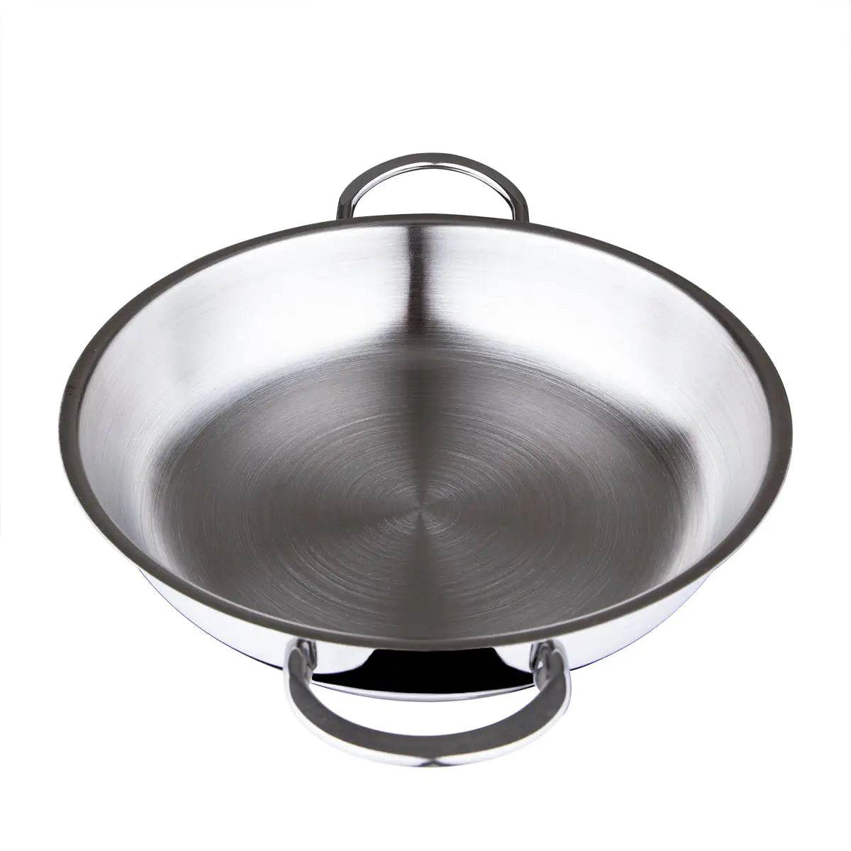 Serenk Modernist Stainless Steel Omelette Pan, 20 cm - Trendz Alley