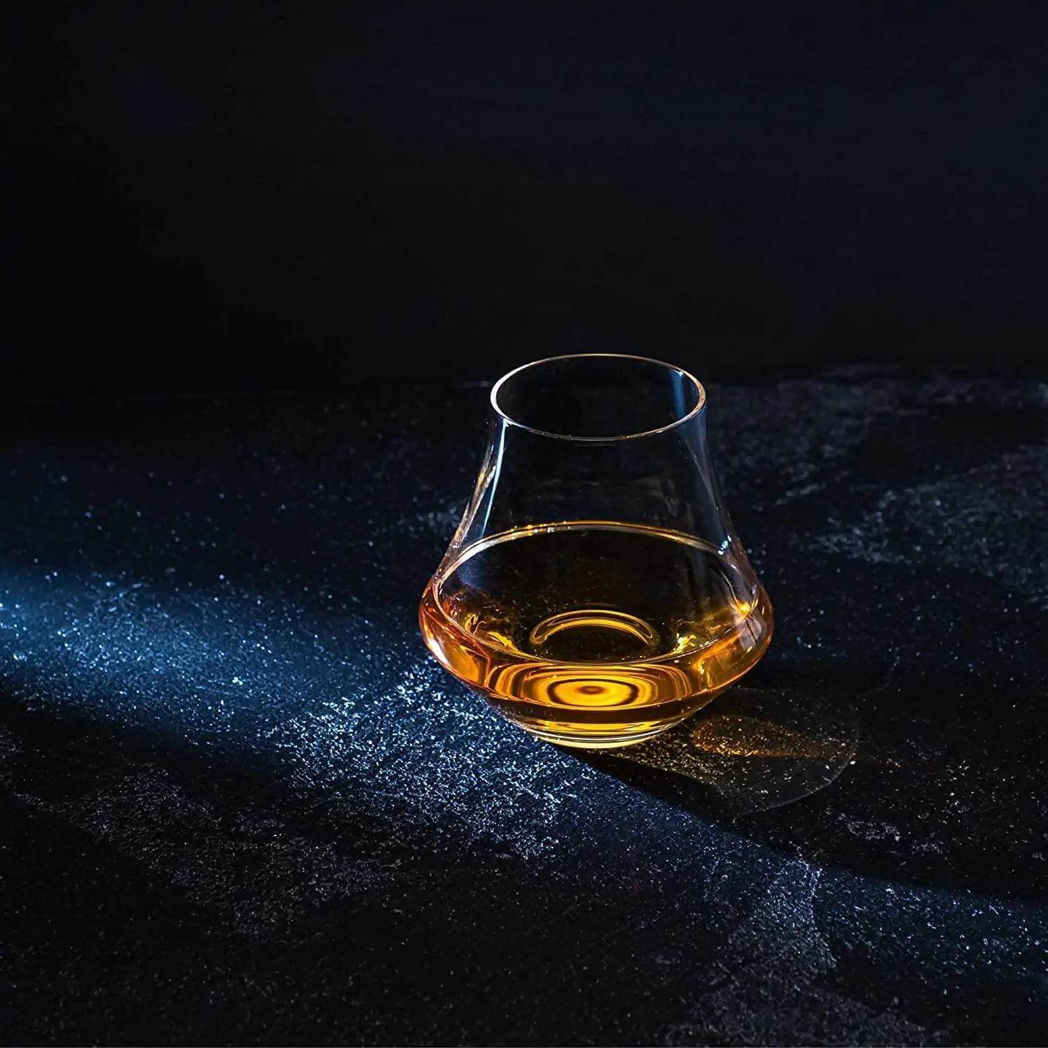 The Connoisseur's Set - Whiskey Stones & Crystal Nosing Tasting Glass - Trendz Alley