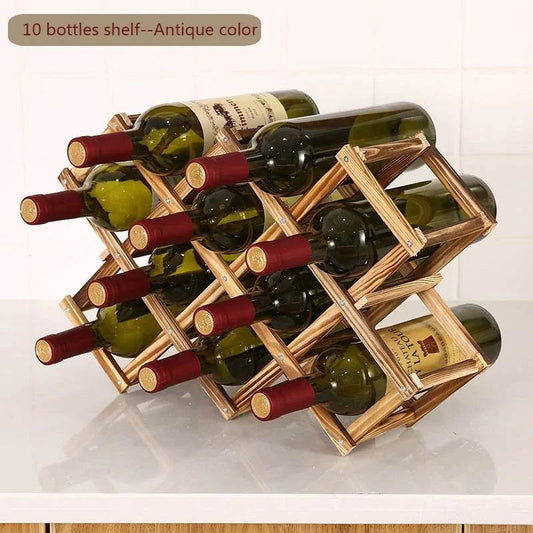 Wooden Wine Rack - Trendz Alley