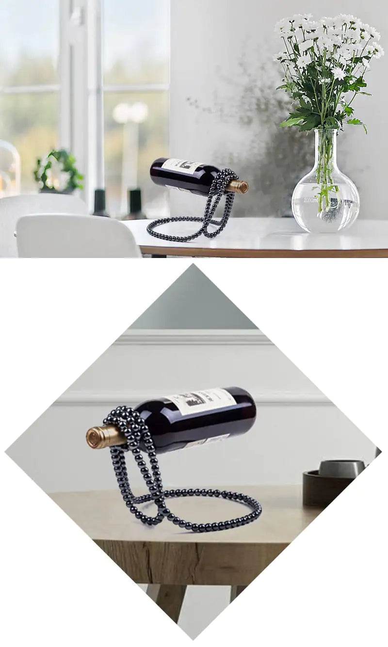 Pearl Necklace Wine Rack - Trendz Alley