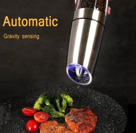 Electric Gravity Salt & Pepper Grinder - Trendz Alley