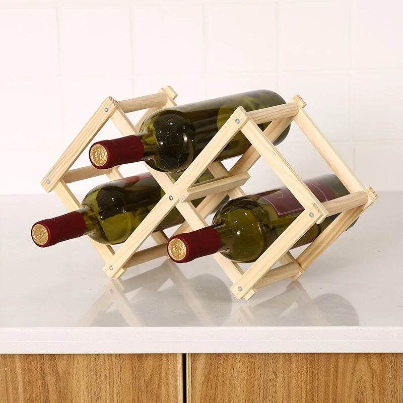 Wooden Wine Rack - Trendz Alley