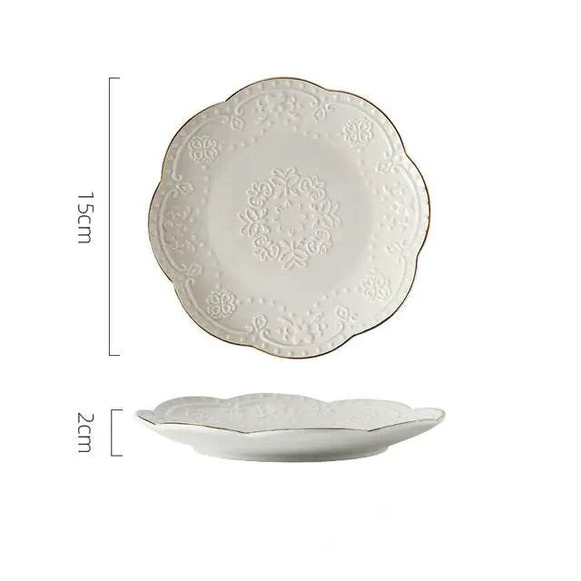 European Luxury Dinner Plates - Trendz Alley