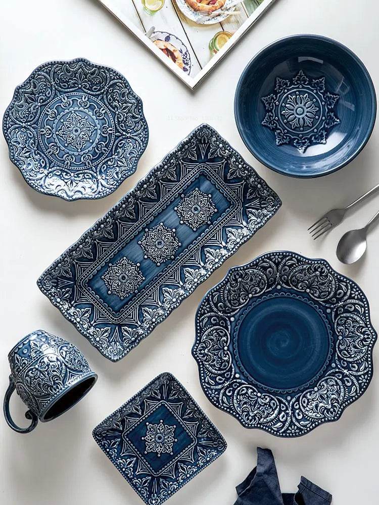 European Luxury Dinner Plates - Trendz Alley